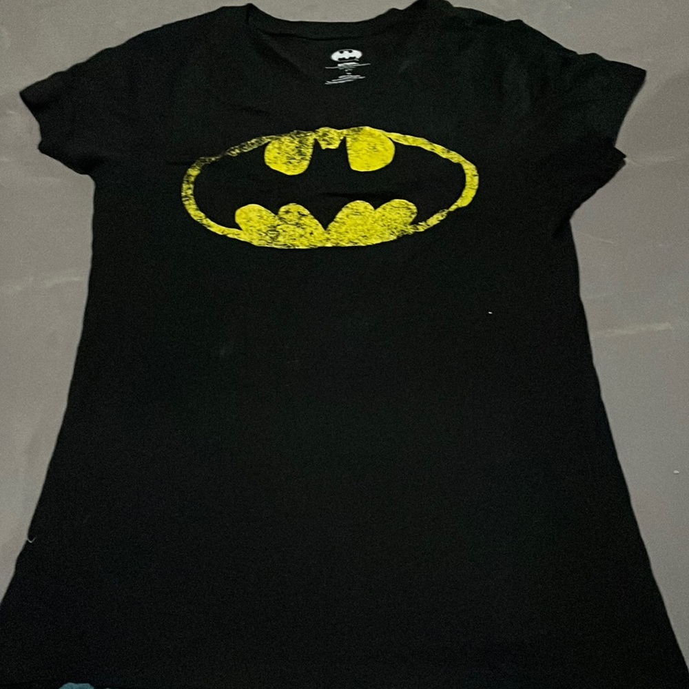 Black Batman graphic tee